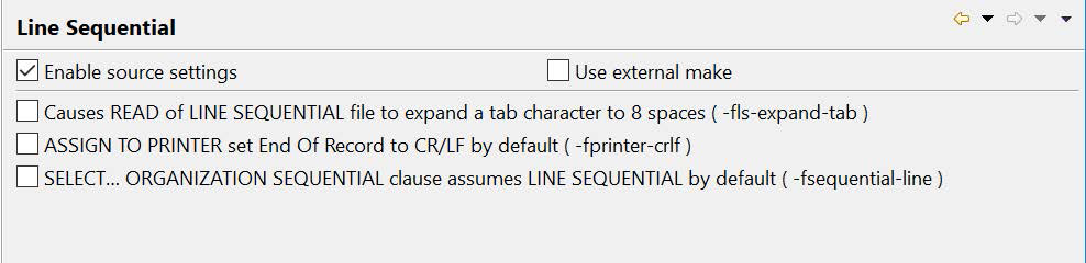 Line Sequential