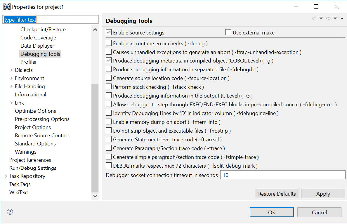 Debugging Tools