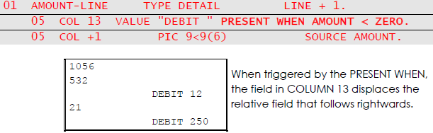 insert conditional field