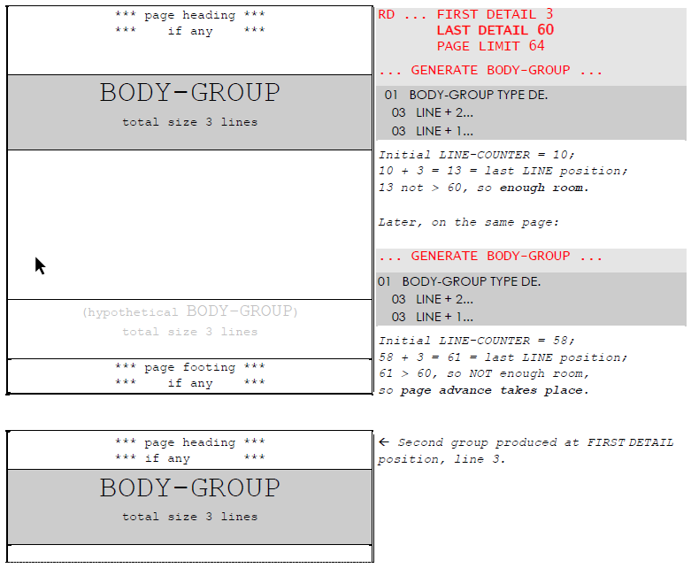 page fit test