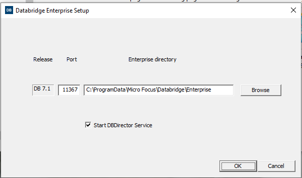 Databridge Enterprise Setup