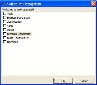 Attribute Propagation Window