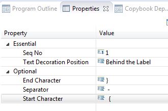 SCLM Element Text Decoration Attributes