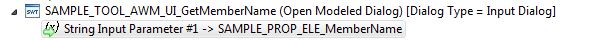 SAMPLE TOOL AWM UI GetMemberName