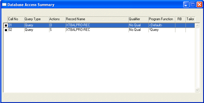 Multiple Database Actions