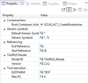 Application Options Properties