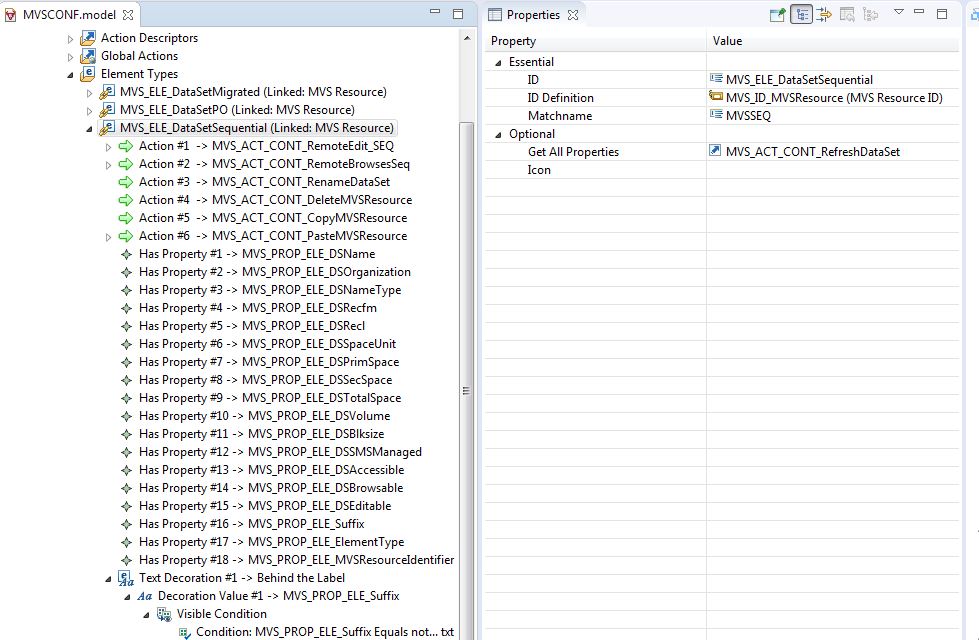 MVS Project Sample Application PS Data Set Type