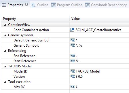 Application Options Properties