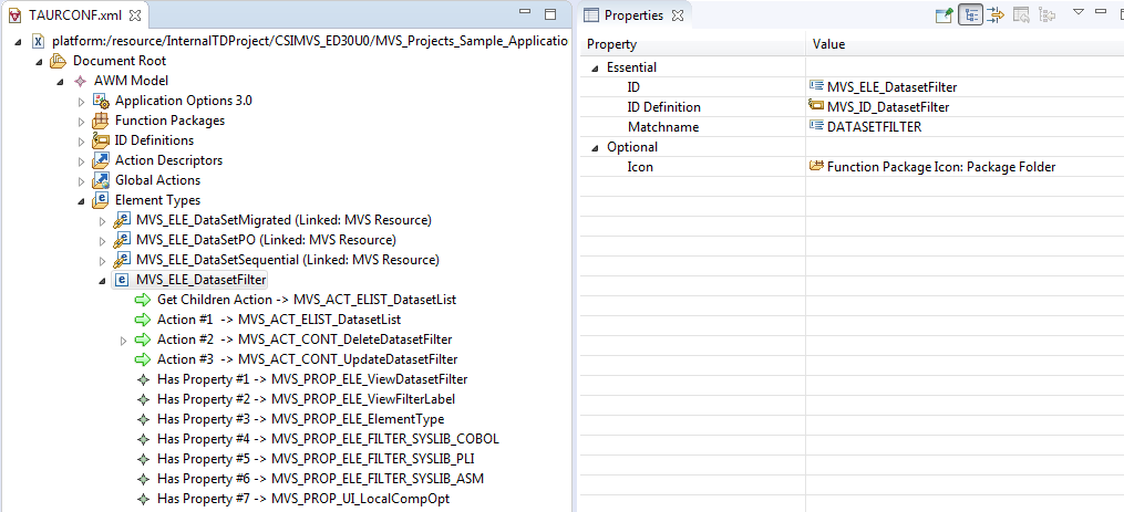 MVS Data Set Filter