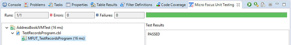 Test Results