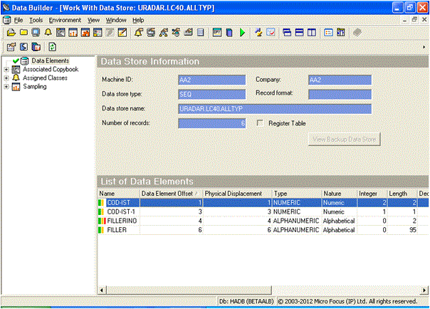 Work with Data Store