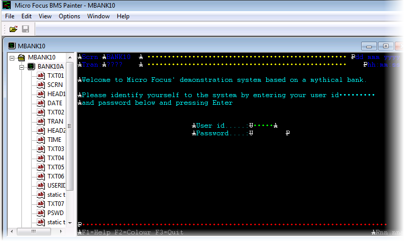 BMS painter window