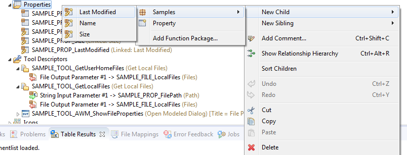 Linked Properties Modeling