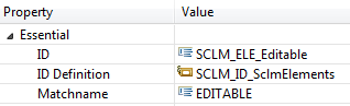 SCLM Element Editable