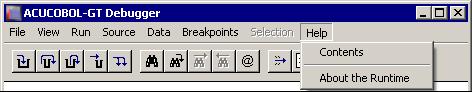 The Help Menu (Windows)