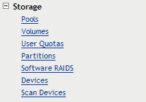 The iManager NSS Storage Management Role and Tasks