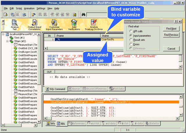 Graphic that shows data customization