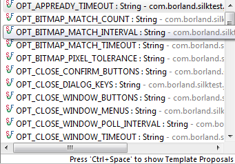 Code window syntax