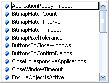 Code window syntax