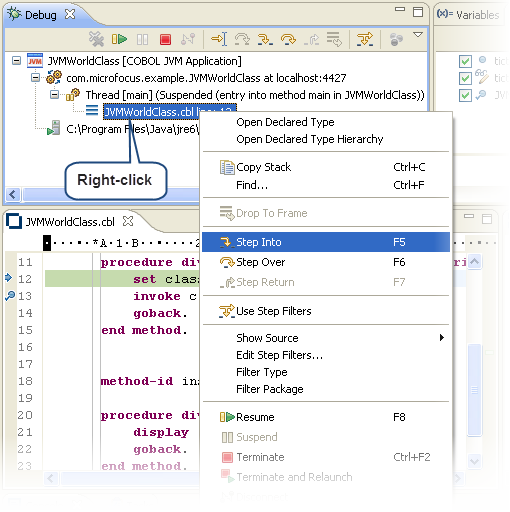 Debugging example